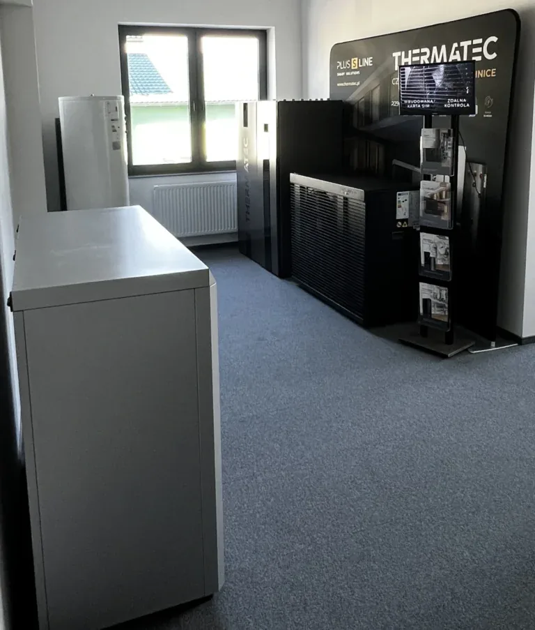 Heat pumps with installation